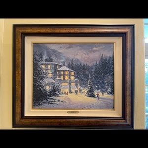 Thomas Kinkade Christmas at the Ahwahnee